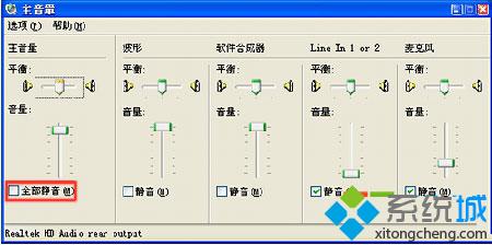 主音量