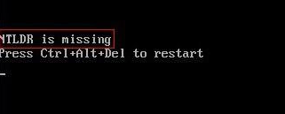 win8.1系统开机提示ntldr is missing的解决方法