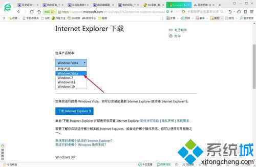 winxp系统下手动升级Internet Explorer<a href=/softxz/llq/ target=_blank class=infotextkey>浏览器</a>的步骤2