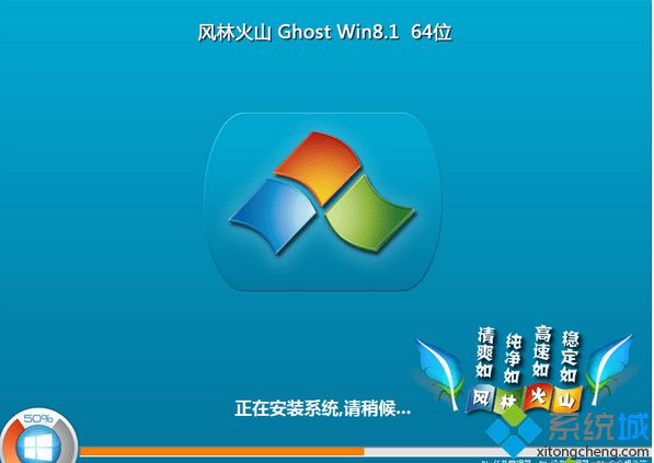 風(fēng)林火山flhs ghost win8.1 64位官方原版