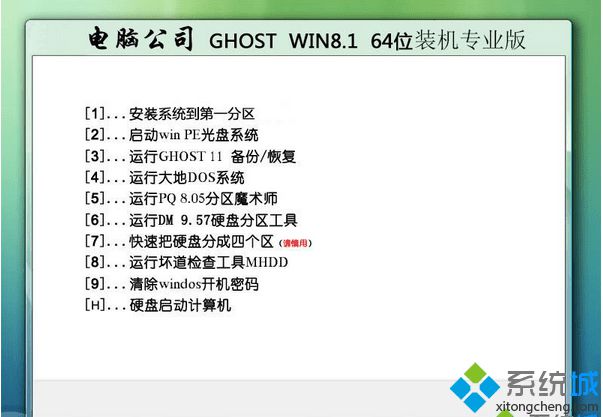 電腦公司DNGS Ghost Win8.1 64位裝機專業版