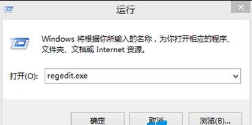 輸入regedit.exe