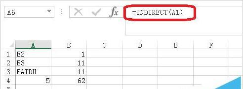 windowsxp系统如何使用Excel indirect函数