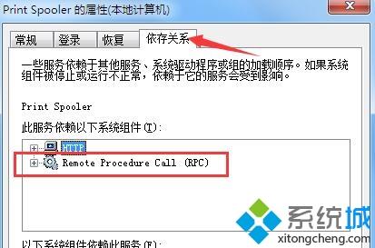 <a href=/win7/ target=_blank class=infotextkey>win7</a>系統print spooler服務未能正常啟動的原因及解決方法