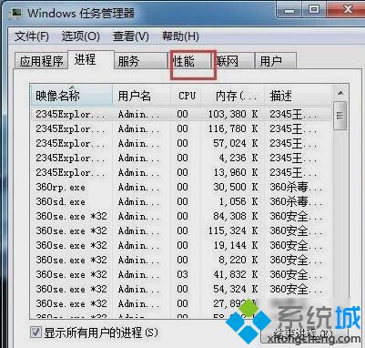 win7系統中利用任務管理器如何看cpu頻率