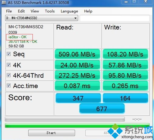 顯示iaStorA-OK或者iaStor-OK表示AHCI已經(jīng)開啟1