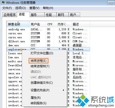 <a href=/win7/ target=_blank class=infotextkey>win7</a>桌面不能點擊怎么辦_<a href=/win7/ target=_blank class=infotextkey>win7</a>桌面卡死不能點擊的解決方法