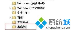 <a href=/win7/ target=_blank class=infotextkey>win7</a>進不去家庭組提示“您的系統管理員不允許訪問家庭組”如何解決