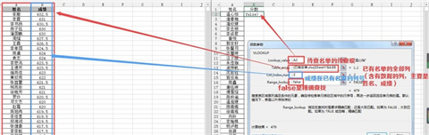 vlookup函數兩個表格怎樣匹配數據 vlookup函數的使用方法