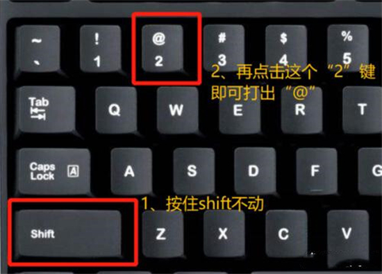 電腦鍵盤怎么打出@這個符號 電腦輸入@符號的具體方法